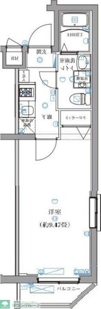 エスパシオ西高島平の物件間取画像